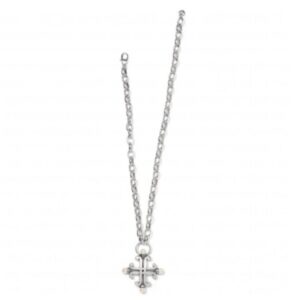 Brighton Taos Pearl Cross Necklace JM3743.1 Borrego Outfitters