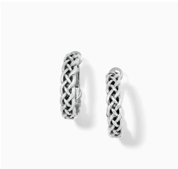 Brighton Interlok Braid Small Hoop Earings Ja8890 Borrego Outfitters 1.jpg