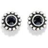 Brighton Twinkle Mini Post Earrings Black J20493 Borrego Outfitters 1.jpg