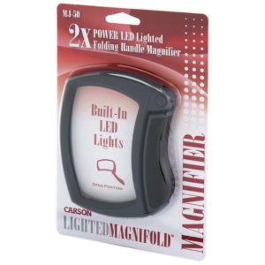 Carson Optical Magnifier Lighted Magnifold MJ 50 4743 Borrego Outfitters