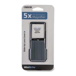 Carson Optical Magnifier Minibrite 5x PO 55 3142 Borrego Outfitters