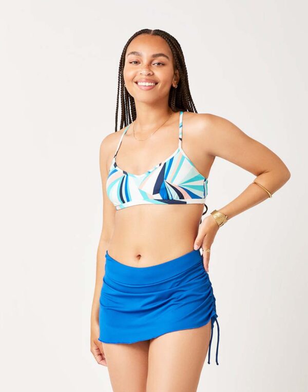 Carve Designs Hoku Swim Skirt Royal Blue SKST23 Borrego Outfitters
