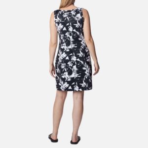 Columbia Sportswear Chill River Dress Black Pop Flora 1885751 013 2 Borrego Outfitters
