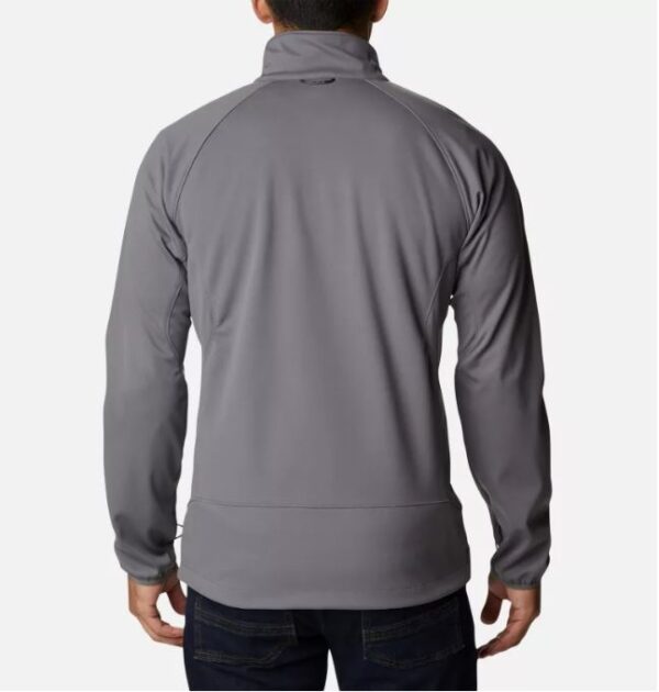 Columbia Sportswear Mens Canyon Meadows Softshell Jacket City Grey.1 Borrego Outfitters