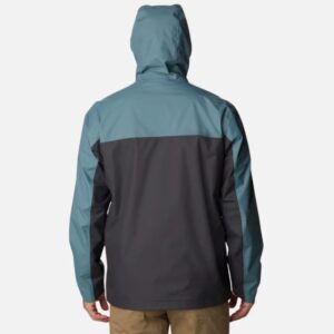 Columbia Sportswear Mens Hikebound Rain Jacket Metal Shark 1988621.1 Borrego Outfitters