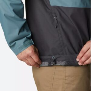 Columbia Sportswear Mens Hikebound Rain Jacket Metal Shark 1988621.3 Borrego Outfitters