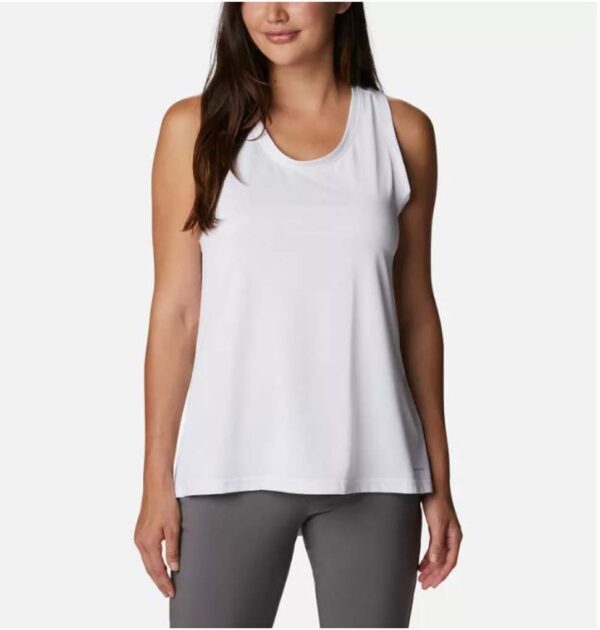 Columbia Sportswear Womens Columbia Hike Tank White Borrego Outfitters