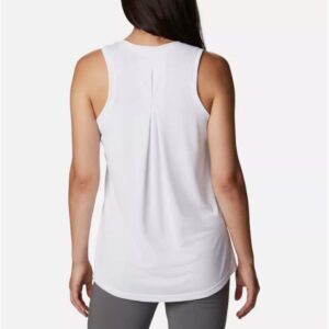 Columbia Sportswear Womens Columbia Hike Tank White.1 Borrego Outfitters