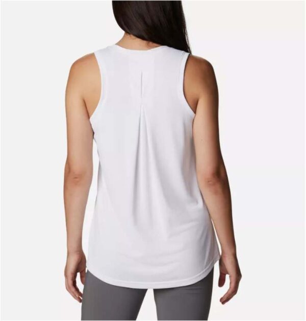 Columbia Sportswear Womens Columbia Hike Tank White.1 Borrego Outfitters