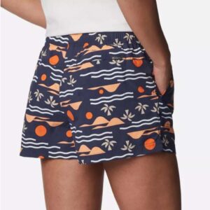 Columbia Sportswear Womens Sandy River II Printed Shorts Nocturnal Seaside Multi.1 Borrego Outfitters