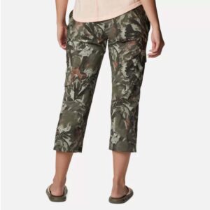 Columbia Sportswear Womens Silver Ridge Utility Capris Stone Green Floriculture.1 Borrego Outfitters