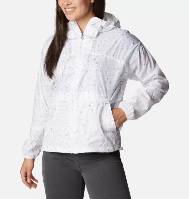 Columbia Sportswear Womens Alpine Chill Windbreaker Jacket White Campdot 1993271 Borrego Outfitters 1.jpg