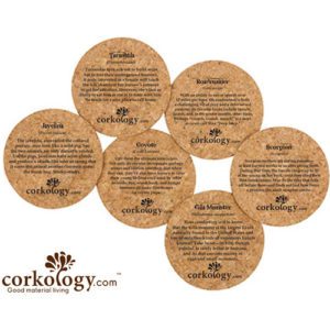 Corkology Southwest Animals Cork Coasters Back Borrego Outfitters