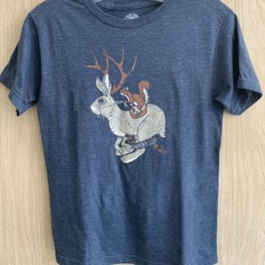 Duck Company Yoouth Jackalope Ride T Heather Blue 229 17265 Borrego Outfitters