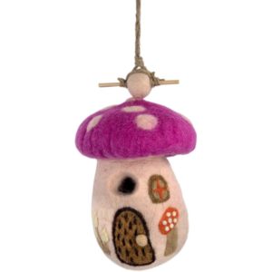 Dzi Handmade Birdhouse Magic Mushroom 484078000 Borrego Outfitters