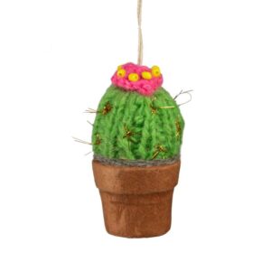 Dzi Handmade Pincushion Crochet Cactus 471385000 Borrego Outfitters