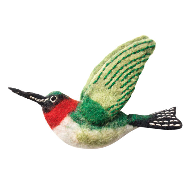 Dzi Handmade Ruby Throated Hummingbird 483006000 Borrego Outfitters