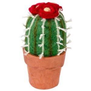 Dzi Handmade Small Barrel Cactus 480044000 Borrego Outfitters