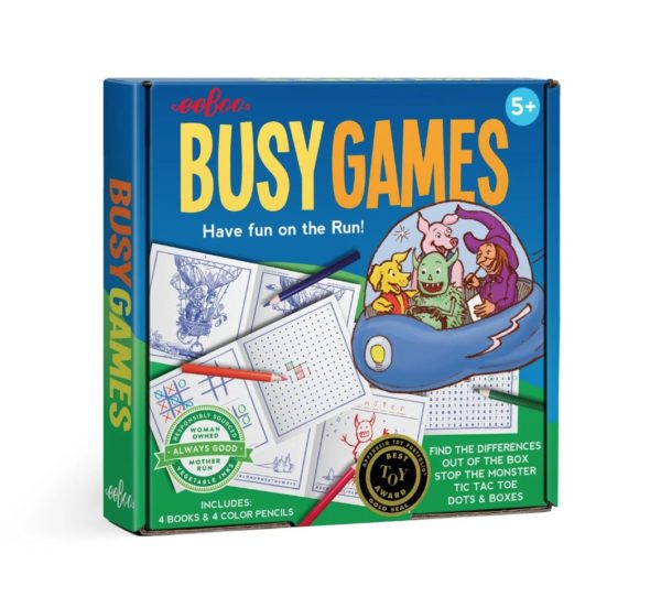 Eeboo Busy Games 74450 Borrego Outfitters