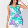 Escape By Habitat Crinkle Rayon Harbor Tank Palm 31510 Borrego Outfitters