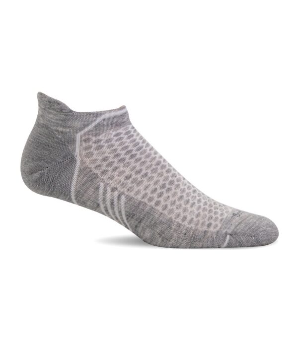 Goodhew Sockwell PA6W Womens Incline Micro Running Compression Socks Grey 12759 Borrego Outfitters