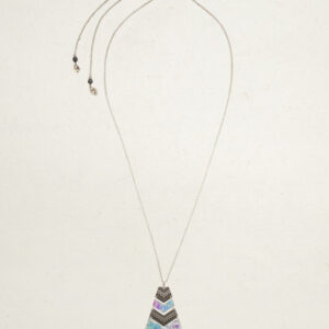 Holly Yashi Avant Garden Pendant Necklace Blue Mist 23082.1 Borrego Outfitters