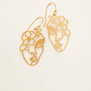 Holly Yashi Daydremer Earrings Gold 22049 Borrego Outfitters