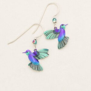 Holly Yashi Ultra Violet Picaflor Earrings 35619 Borrego Outfitters