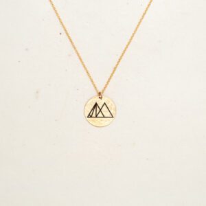 Holly Yashi Valor Pendant Necklace Gold 22046 Borrego Outfitters
