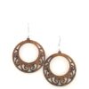 Jewelry Open Center Willow Earrings Medium CE786Med Borrego Outfitters