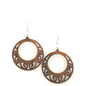 Jewelry Open Center Willow Earrings Medium CE786Med Borrego Outfitters