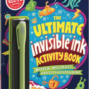 Klutz The Ultimate Invisible Ink Activity Book 73836 Borrego Outfitters