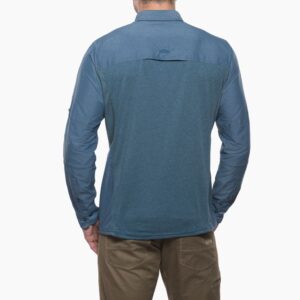 Kuhl 7191 Airspeed Long Sleeve Pirate Blue 2 Borrego Outfitters