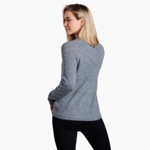 Kuhl Sonata Pointelle Sweater Shale.1 Borrego Outfitters