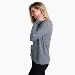 Kuhl Sonata Pointelle Sweater Shale.2 Borrego Outfitters