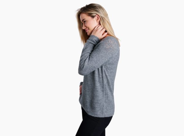 Kuhl Sonata Pointelle Sweater Shale.2 Borrego Outfitters