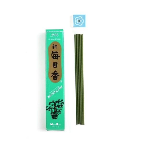 Nippon Kodo Morning Star Incense Sage 98836 Borrego Outfitters