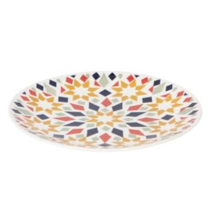 Now Designs Stamped Kaleidoscope Plate 5069022 Borrego Outfitters