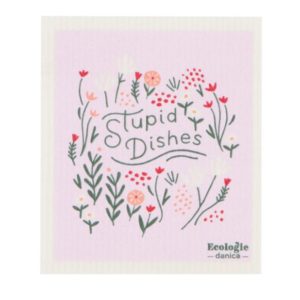 Now Designs Swedish Dishcloth Stupid Dishes Borrego Outfitters