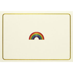 Peter Pauper Press Notecards Rainbow 12075 Borrego Outfitters