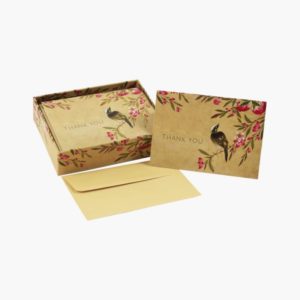 Peter Pauper Press Peach Blossoms Thank You Note Cards Borrego Outfitters