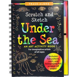 Peter Pauper Press Scratch Sketch Under The Sea 332608 Borrego Outfitters