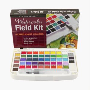 Peter Pauper Press Studio Series Watercolor Field Kit 6427 Borrego Outfitters