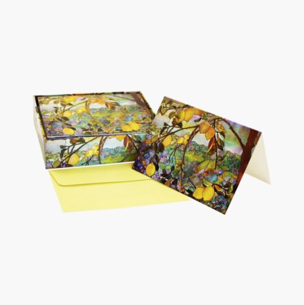 Peter Pauper Press Tiffany Lemon Tree Note Cards 6433 Borrego Outfitters