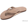 Rainbow Sandals Mens Single Layer Leather 301ALTS0 Dark Brown Borrego Outfitters