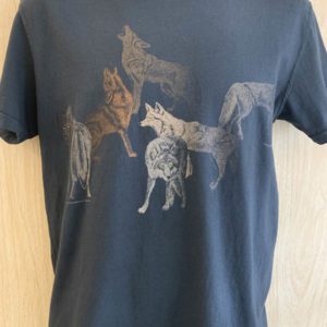 Sabaku Artwear Short Sleeve T Coyotes Almost Black Small 1391 M 1 Borrego Outfitters