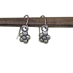 Silver Sparrow Jewelry Small Silver Flower Earrings C154 CSS Borrego Outfitters