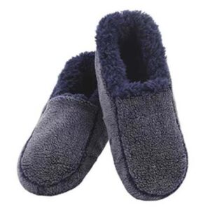 Snoozies Mens Two Tone Collection Classic Blue Borrego Outfitters