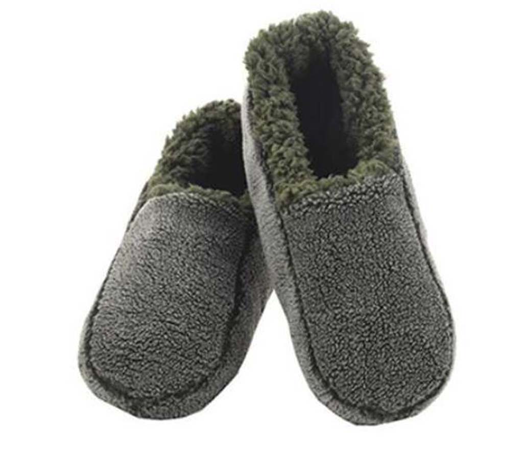 Snoozies Mens Two Tone Collection Classic Green Borrego Outfitters