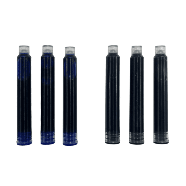 Splendid Duo Fountain Pens Refills 3 Black 3 Blue 1.png